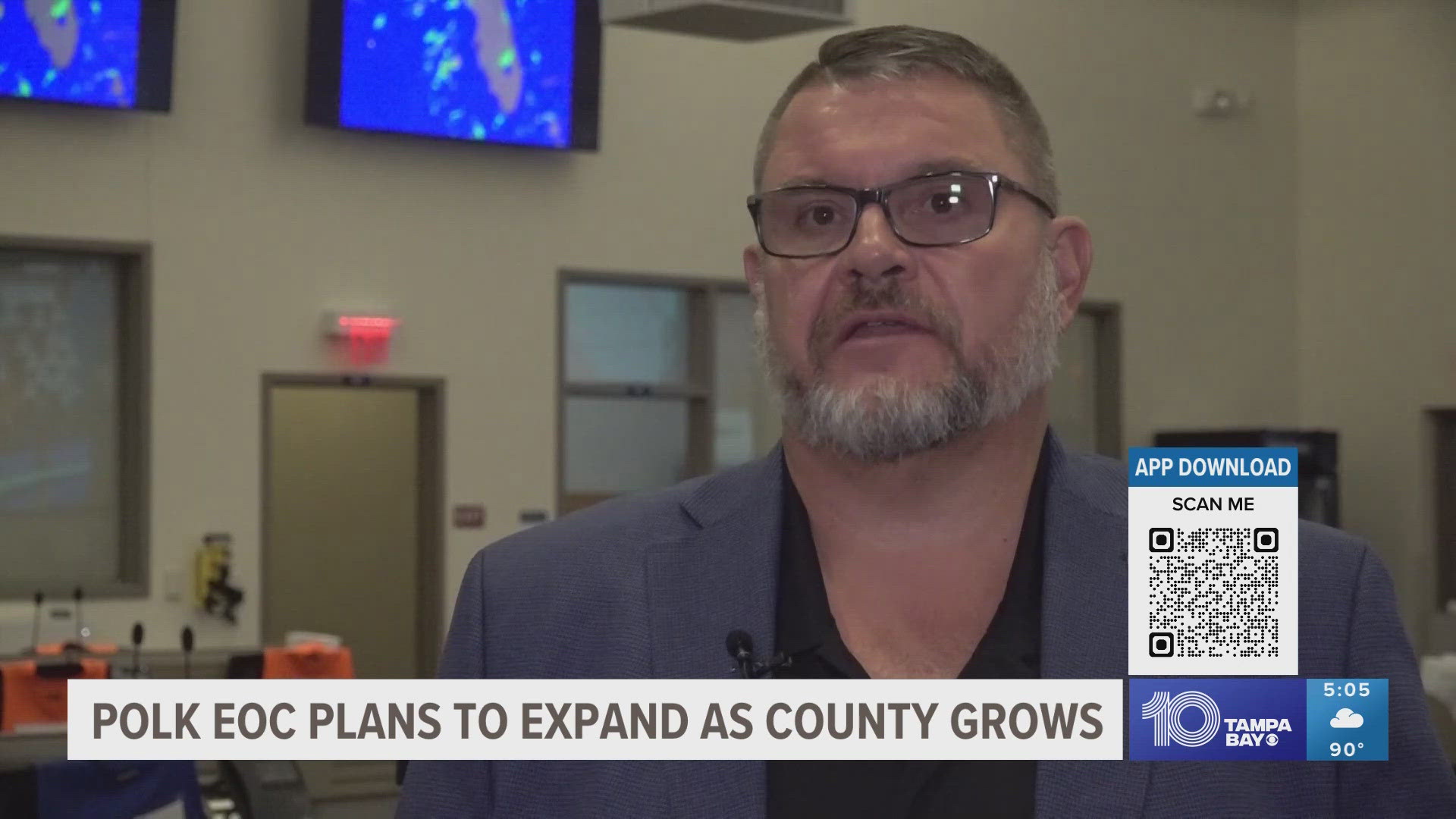 The Polk County emergency operations center plans to expand as the county grows.