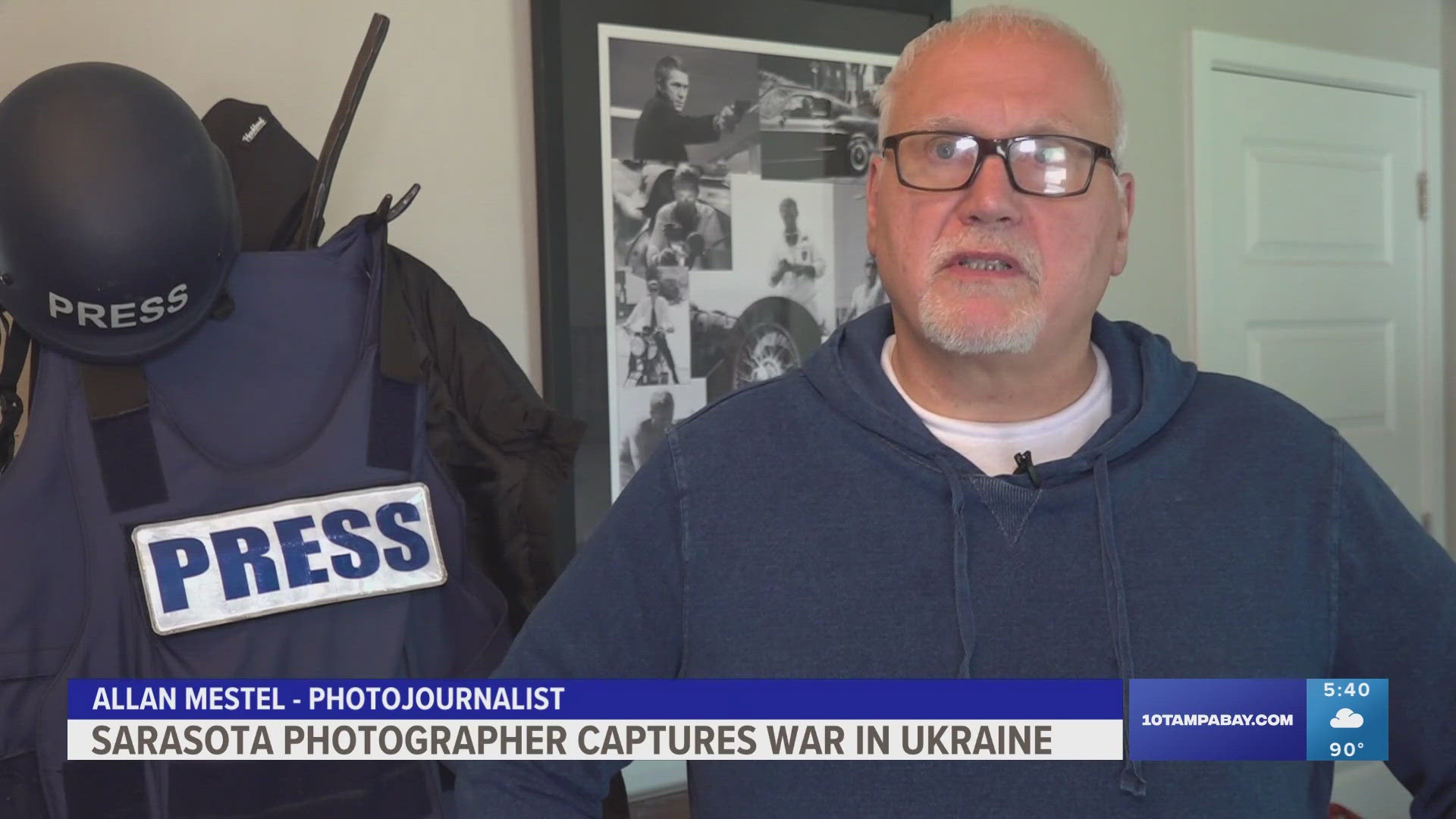 Allan Mestel has taken four trips to Ukraine, documenting history in real time.