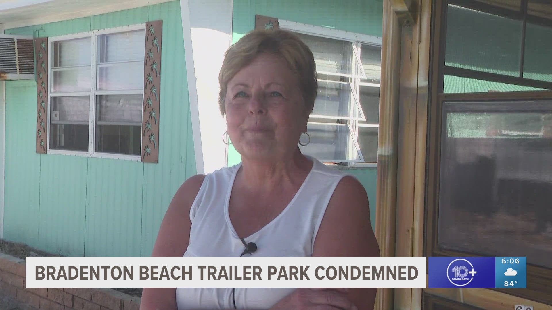 Residents say everyone living in the park is being forced out, regardless of the extent of damage to their trailers.