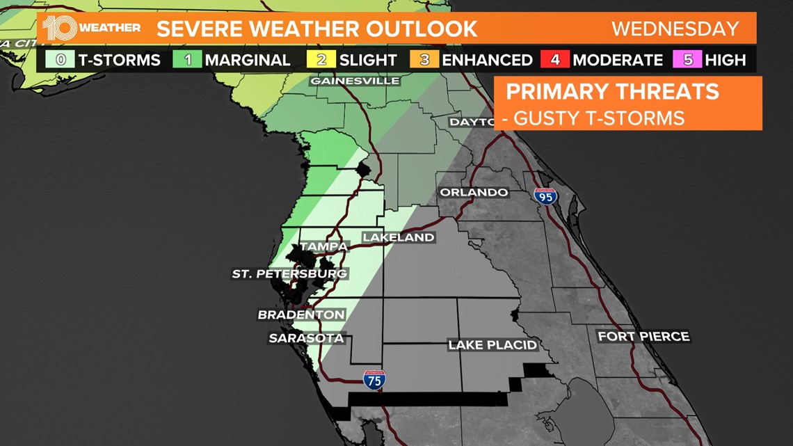 Tampa Bay weather: Cold front to bring storms | wtsp.com