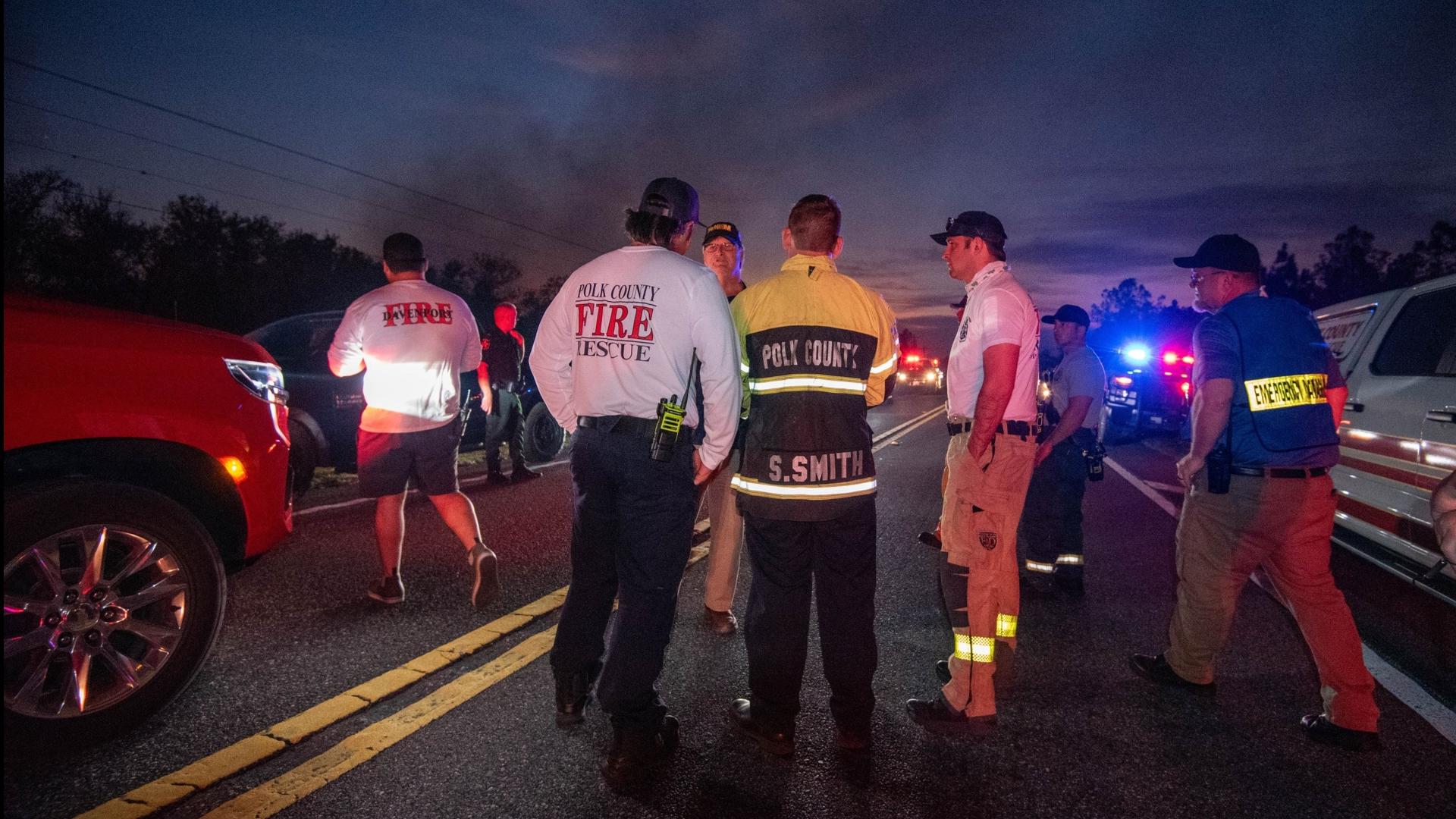 Polk County firefighters respond to over 30 same-day brush fires amid ...