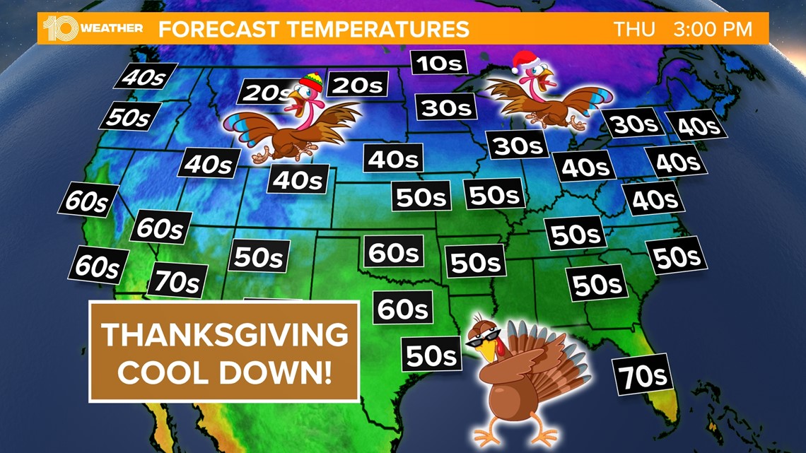 Thanksgiving weather forecast What Tampa Bay area can expect