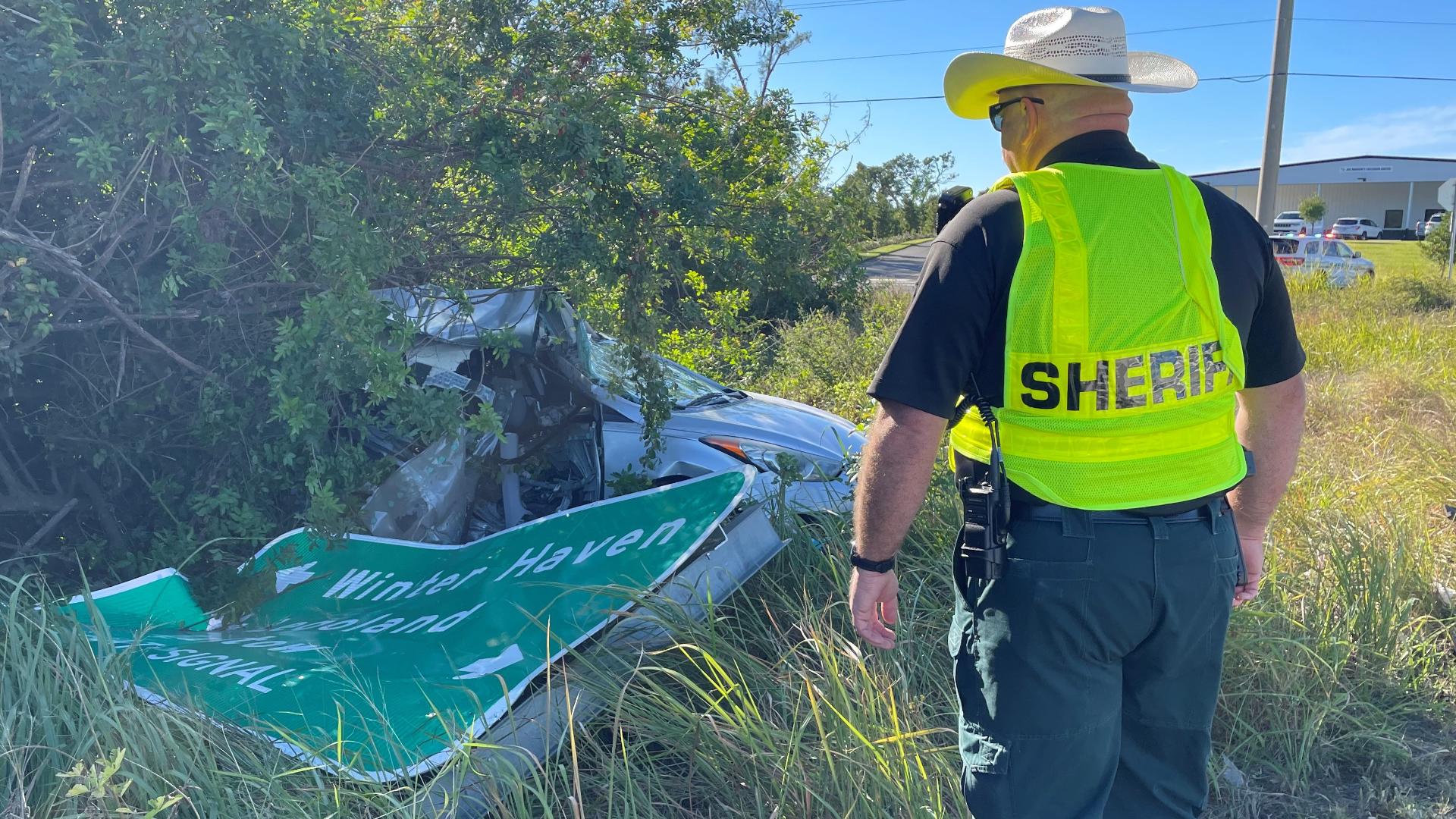 2-year-old seriously injured, mother dead in Polk County crash | wtsp.com