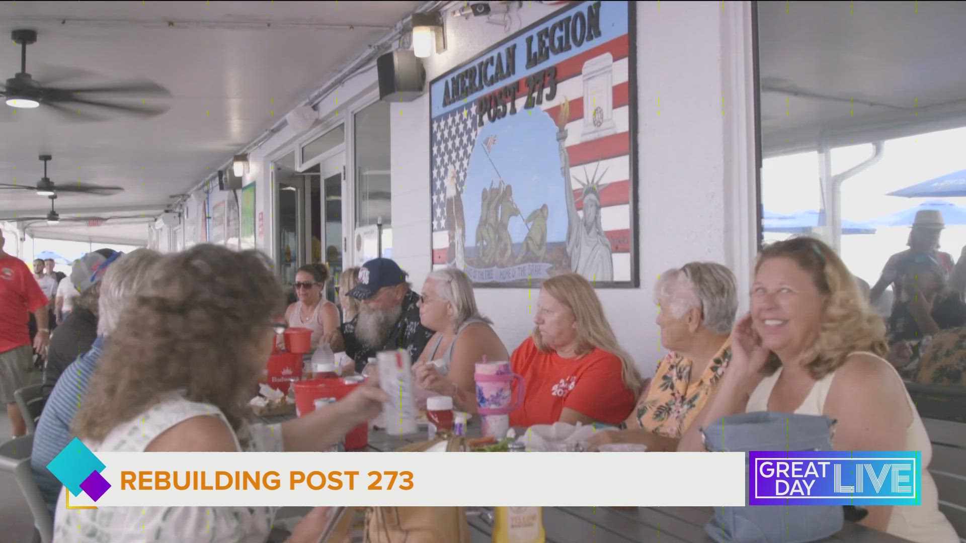 American Legion Post 273 in Madeira Beach has long been an oasis for veterans and their families. Hurricane Helene hit hard, but after 120 days, the doors are open.