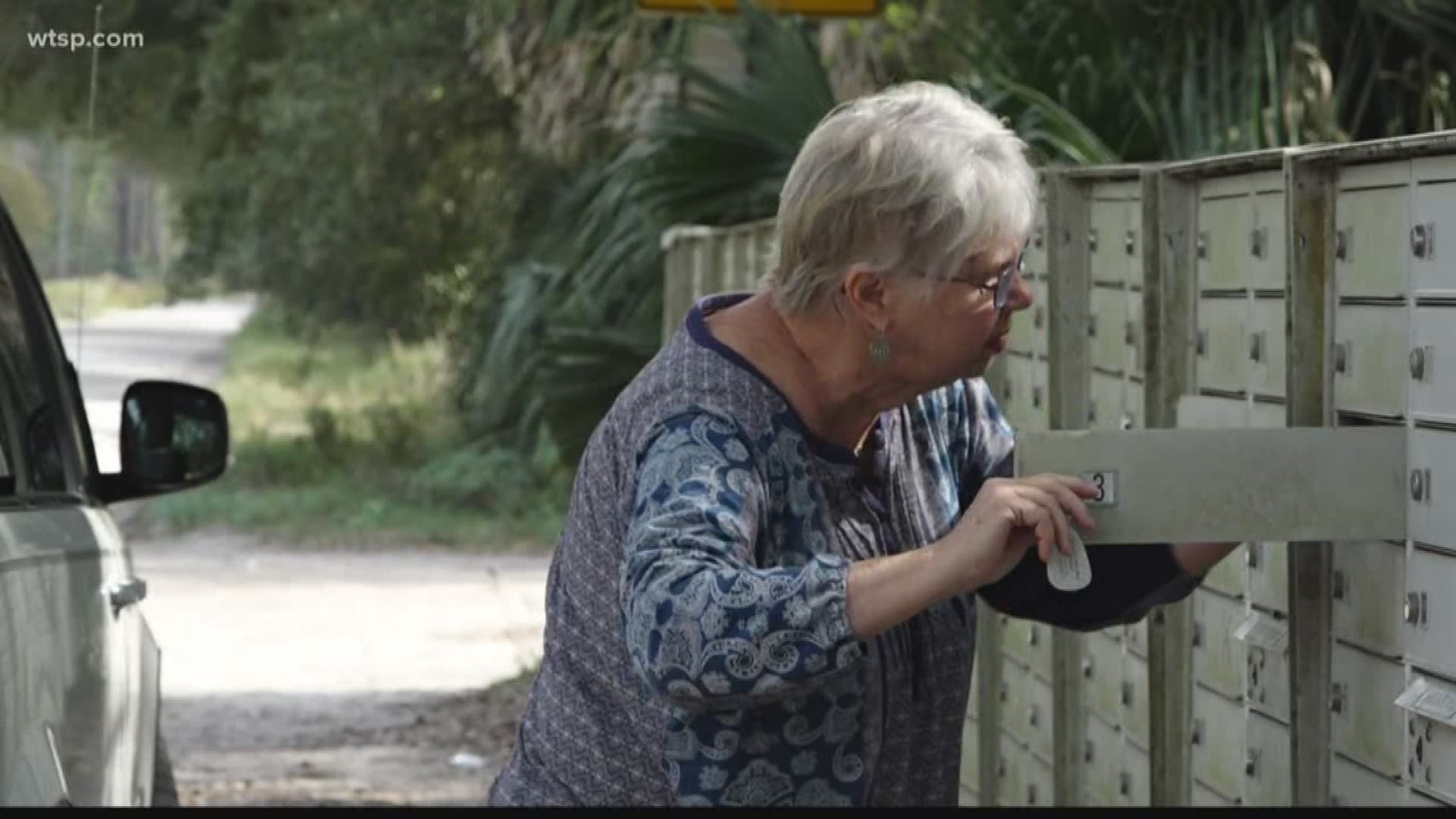 People living in this Citrus County neighborhood had to drive 10 miles to get their packages from the U.S. Postal Service.