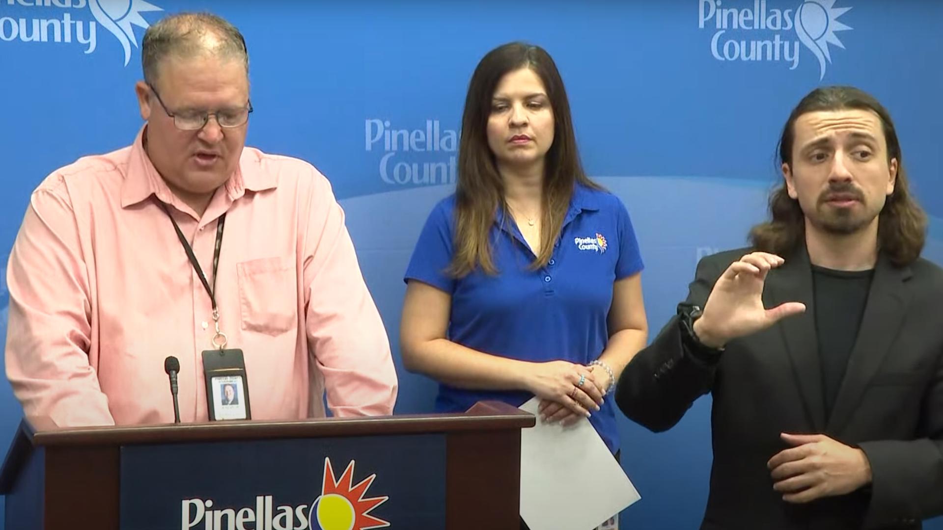 Officials made the announcement while discussing the latest recovery efforts from Hurricane Helene at a press conference in Largo.