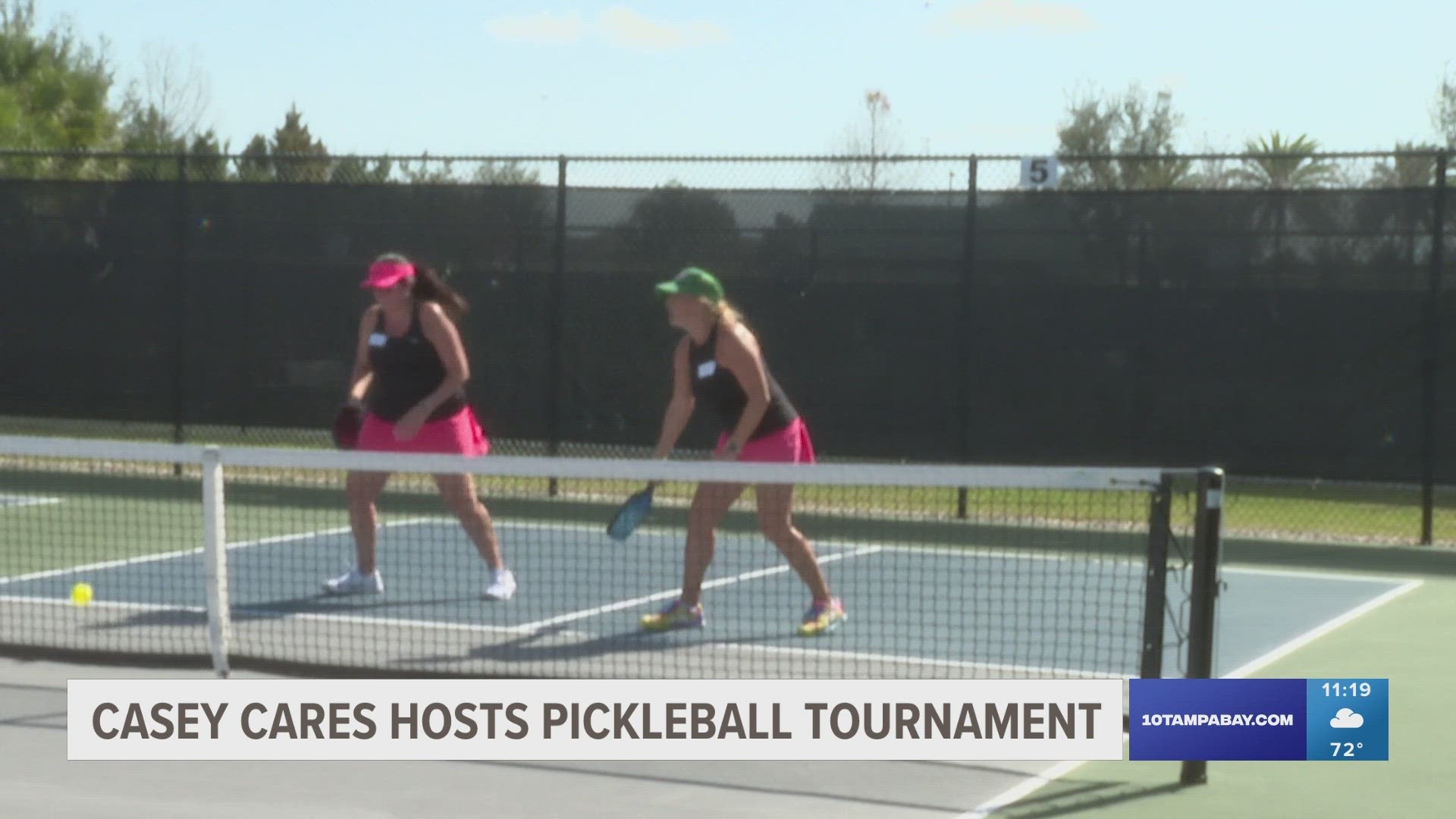 The tournament raised money for critically ill children in the Tampa Bay area.