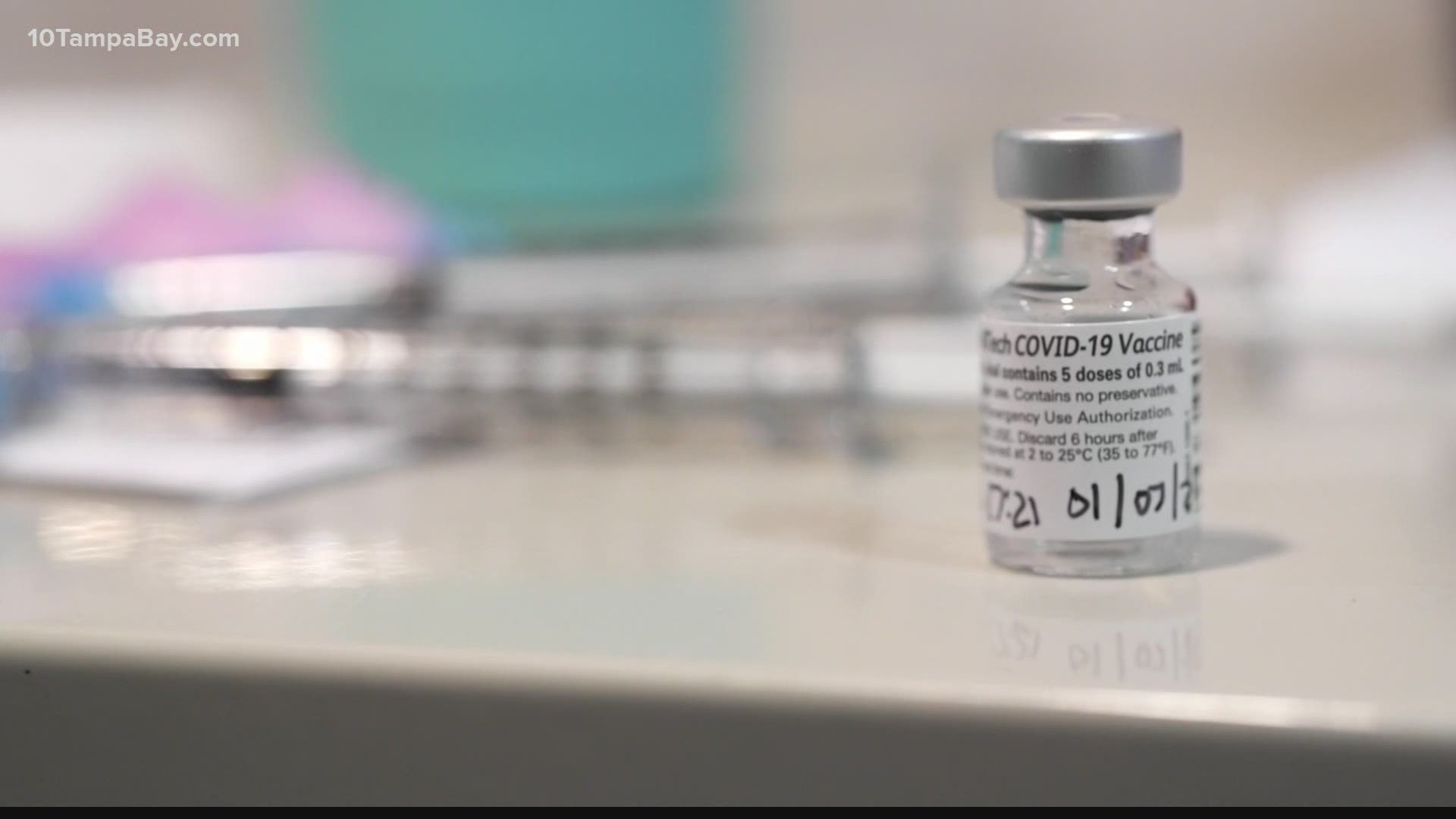 Demand is high but vaccine availability is low. One clinic director hopes that changes soon.