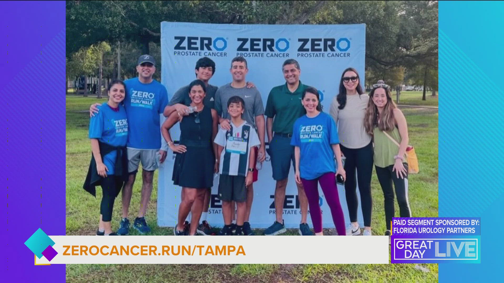 This story sponsored by Florida Urology Partners
Florida Urology Partners is hoping to #Zeroout prostate cancer one step at a time.