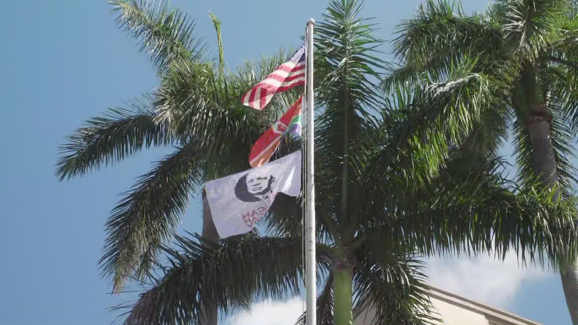 February is Black History Month, and the city of St. Pete honored the occasion with a special flag-raising ceremony outside city hall.