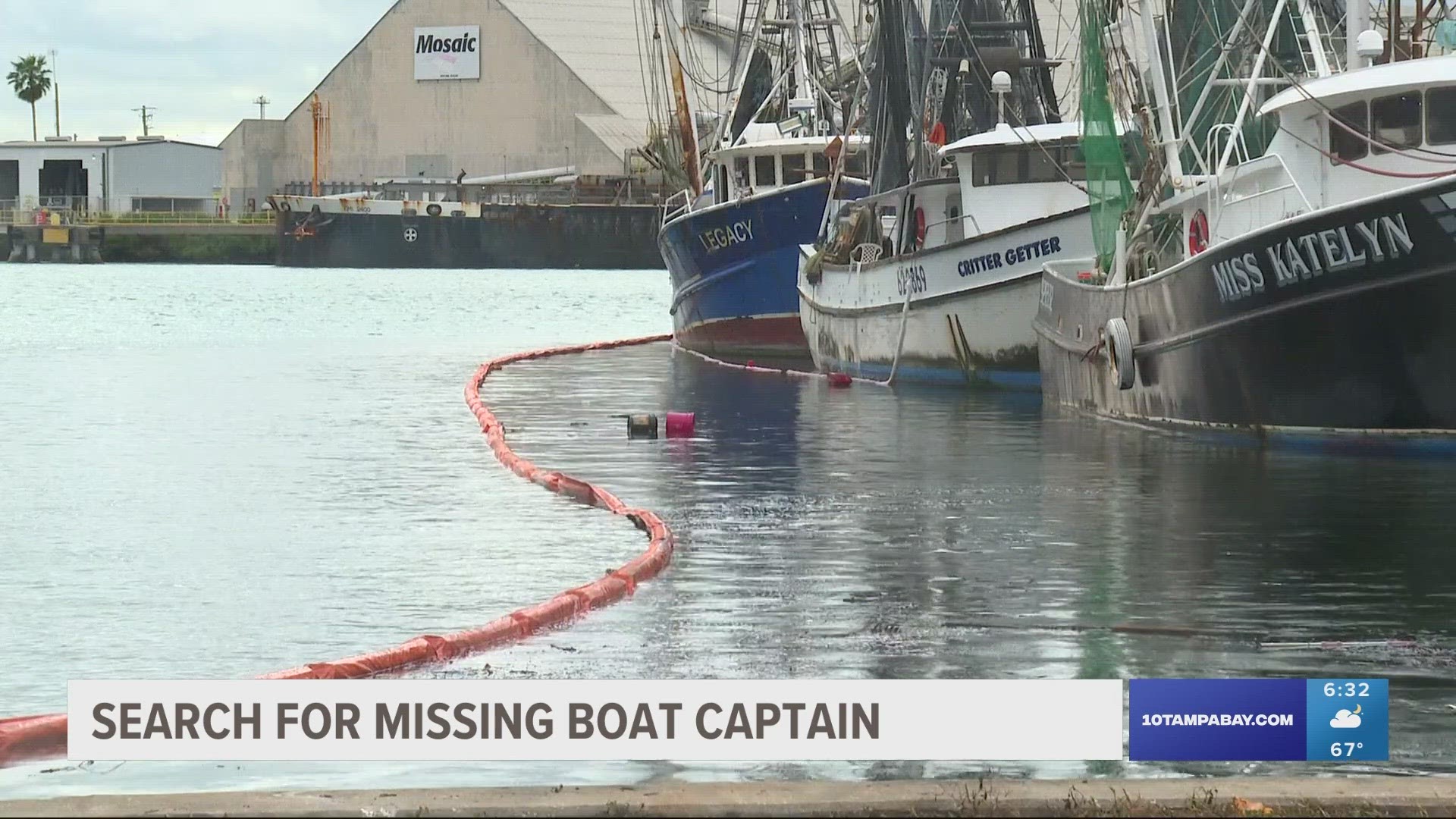 The boat has been leaking thousands of gallons of diesel fuel into the water, the police department explains.