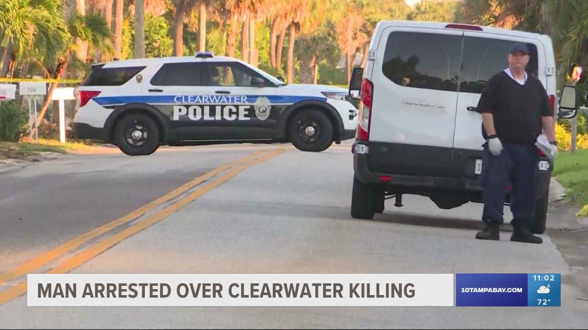 Clearwater police are still searching for a second person reportedly connected to the death as well.