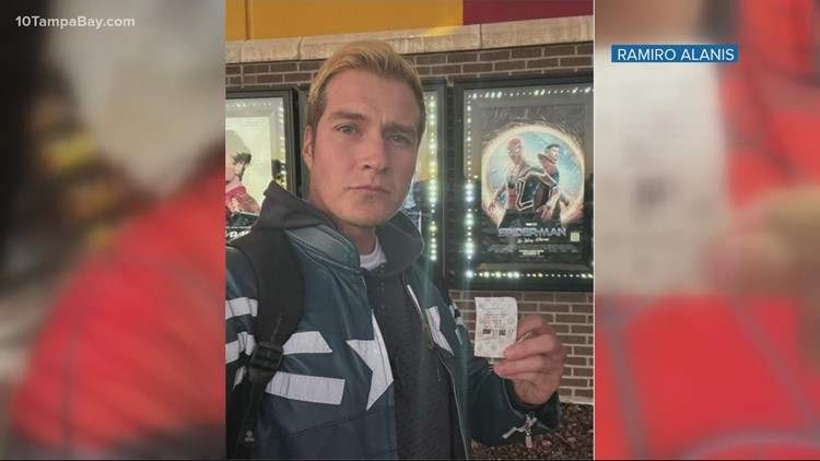 Riverview man breaks Guinness World record, watched Spider-Man: No Way Home 292 times