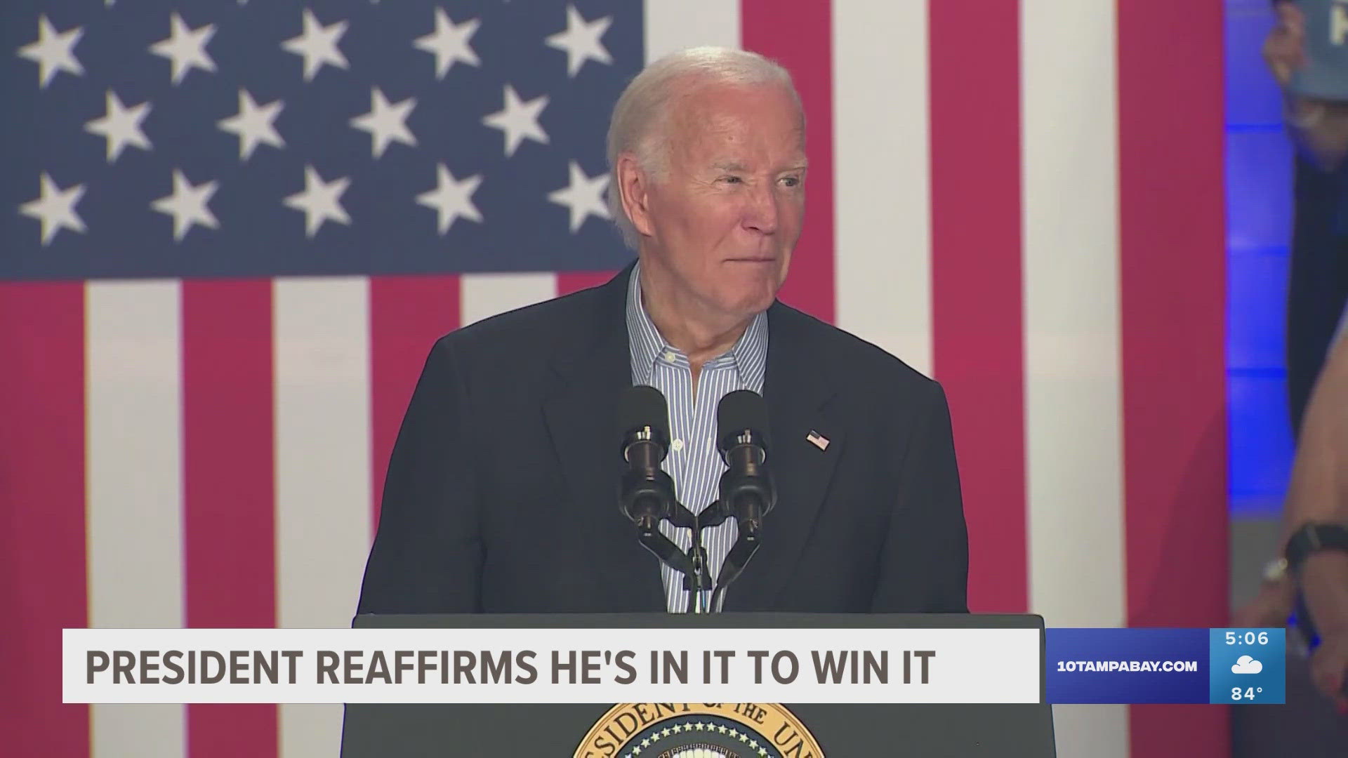 Biden is expected to answer questions tonight during the first live interview since the 2024 debate.
