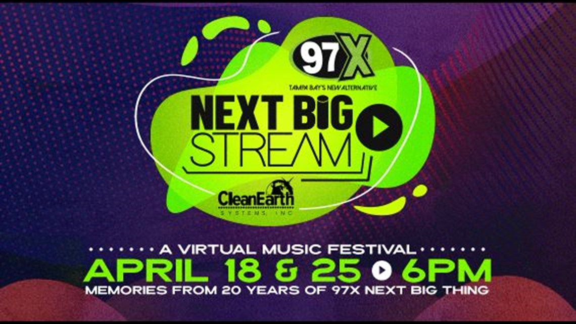 97X will host a virtual music festival to celebrate 20 years of Next