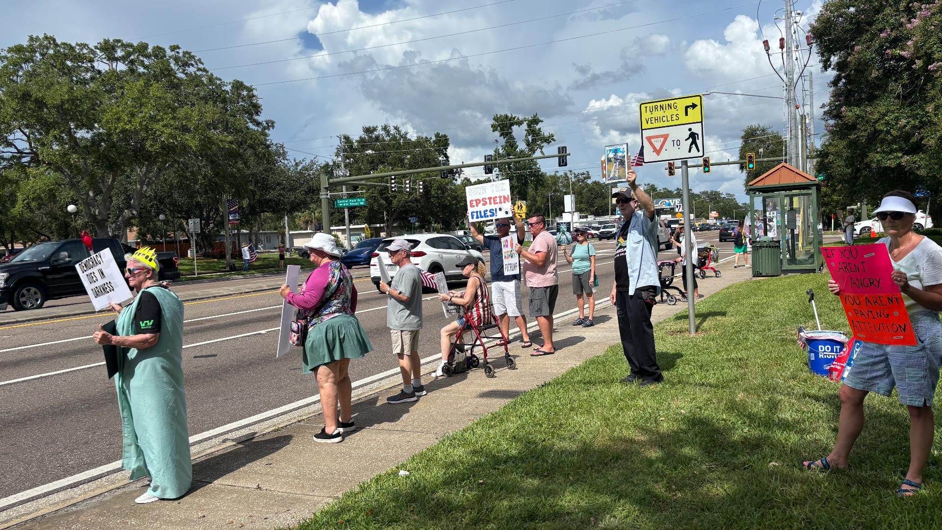 'Good Trouble' protests take place across Tampa Bay | wtsp.com