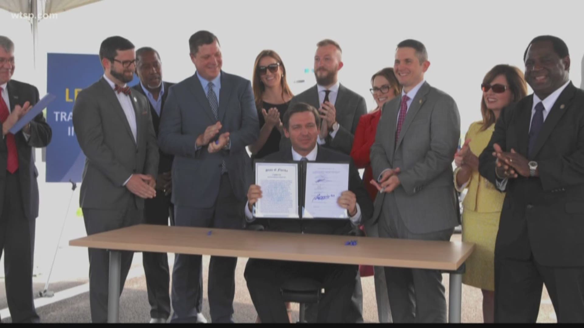 Self-driving vehicles with no humans on board will be able to operate in Florida — once they're finally ready for prime time — under a bill signed Thursday by Gov. Ron DeSantis.

DeSantis said he hopes to use the law to lure companies that test and build the cars. The measure, which takes effect July 1, also opens the door for on-demand ride companies such as Lyft and Uber to eventually deploy fleets of the vehicles in Florida. That does not mean, however, that such cars will appear on public streets around the state anytime soon. Self-driving vehicles without a human operator are largely still in the testing stage.