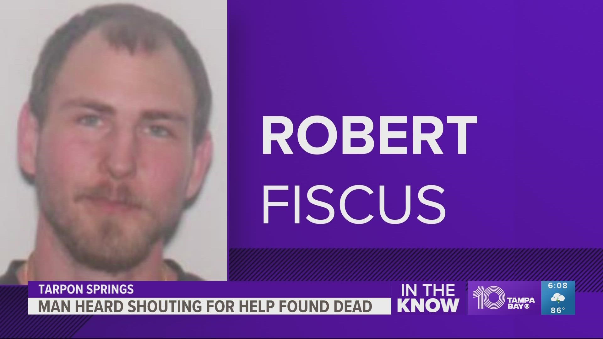 Robert Fiscus, 27, was reported missing on Monday.