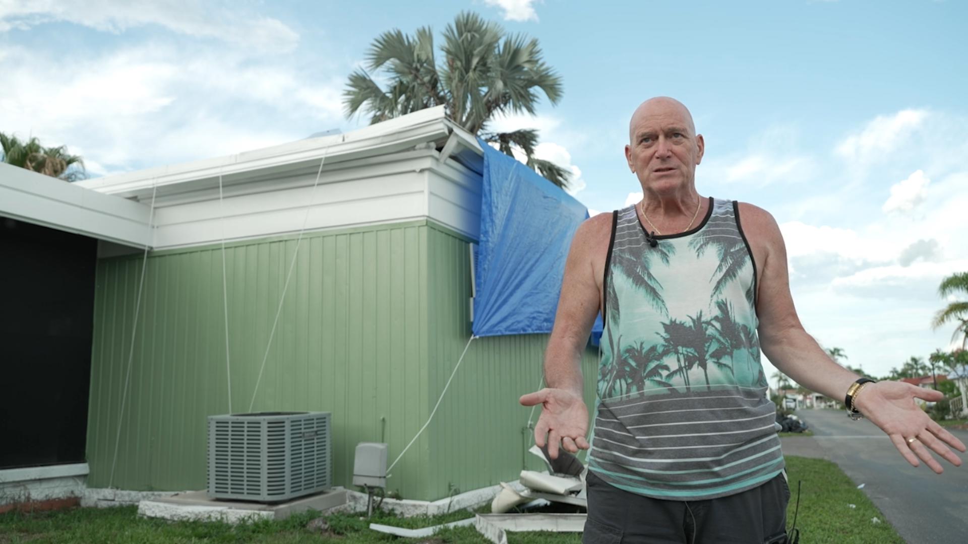 An EF-1 tornado swept through a Largo neighborhood Wednesday, leaving more than 50 mobile homes. The most significant destruction occurred in Ranchero Village.