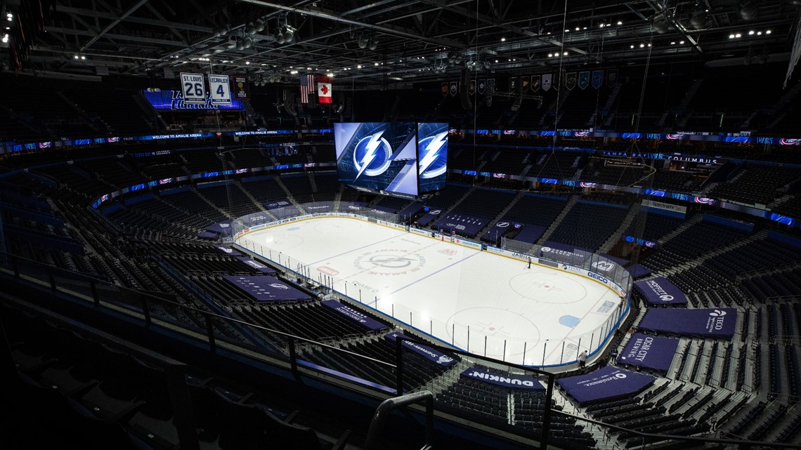 Lightning announce real-time audio streaming tech at Amalie Arena 