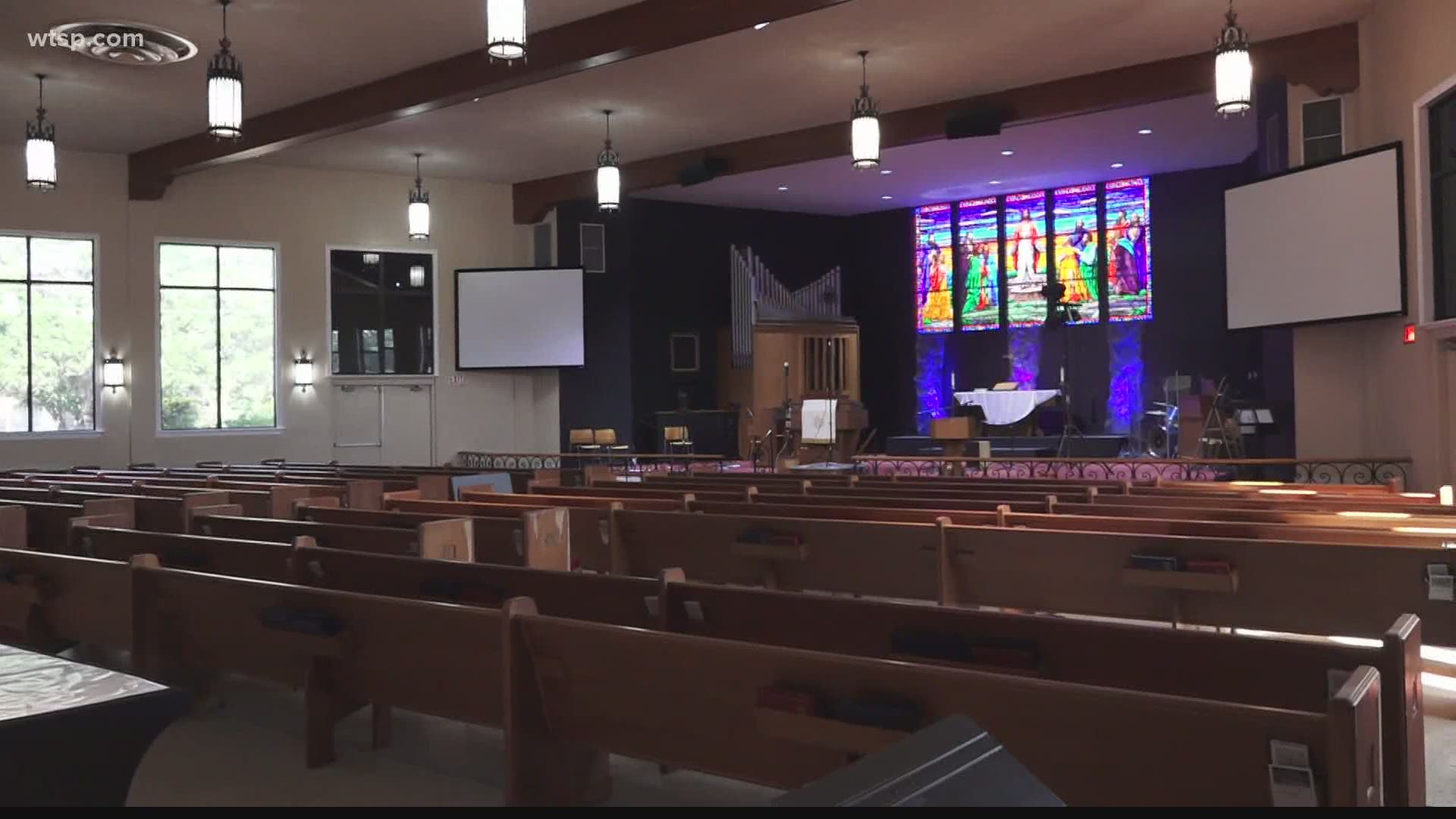 Allendale Methodist Church plans to reopen in June or July, but the pastor would like to see a steady 14-day decrease in new coronavirus case numbers first.