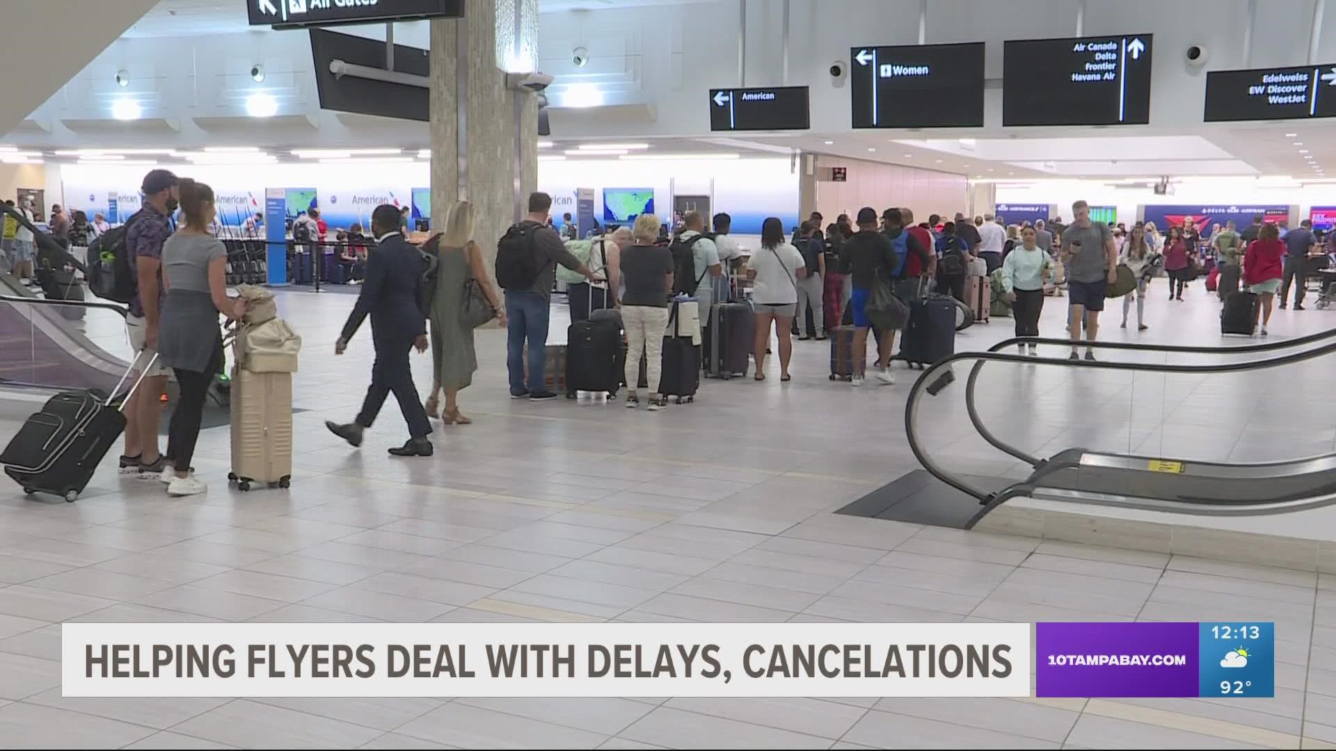 The dashboard is a new tactic by the Department of Transportation to help fliers dealing with the increasingly common flight delays and cancellations this year.