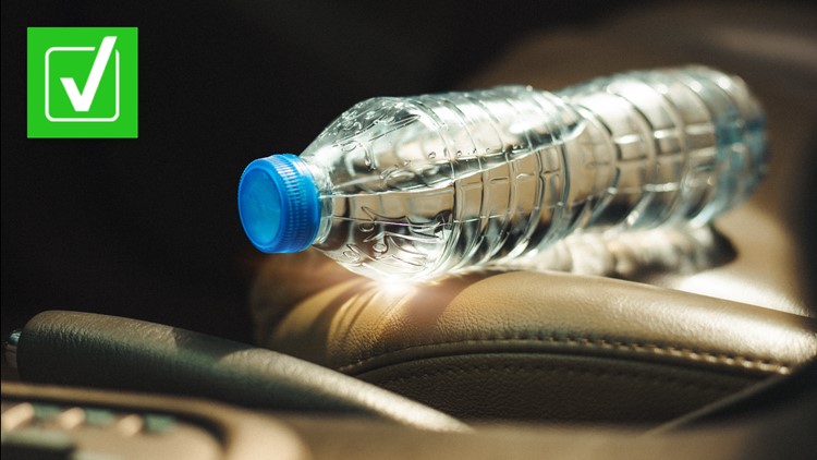 VERIFY: Is it safe to drink bottled water left in hot cars? - WINK