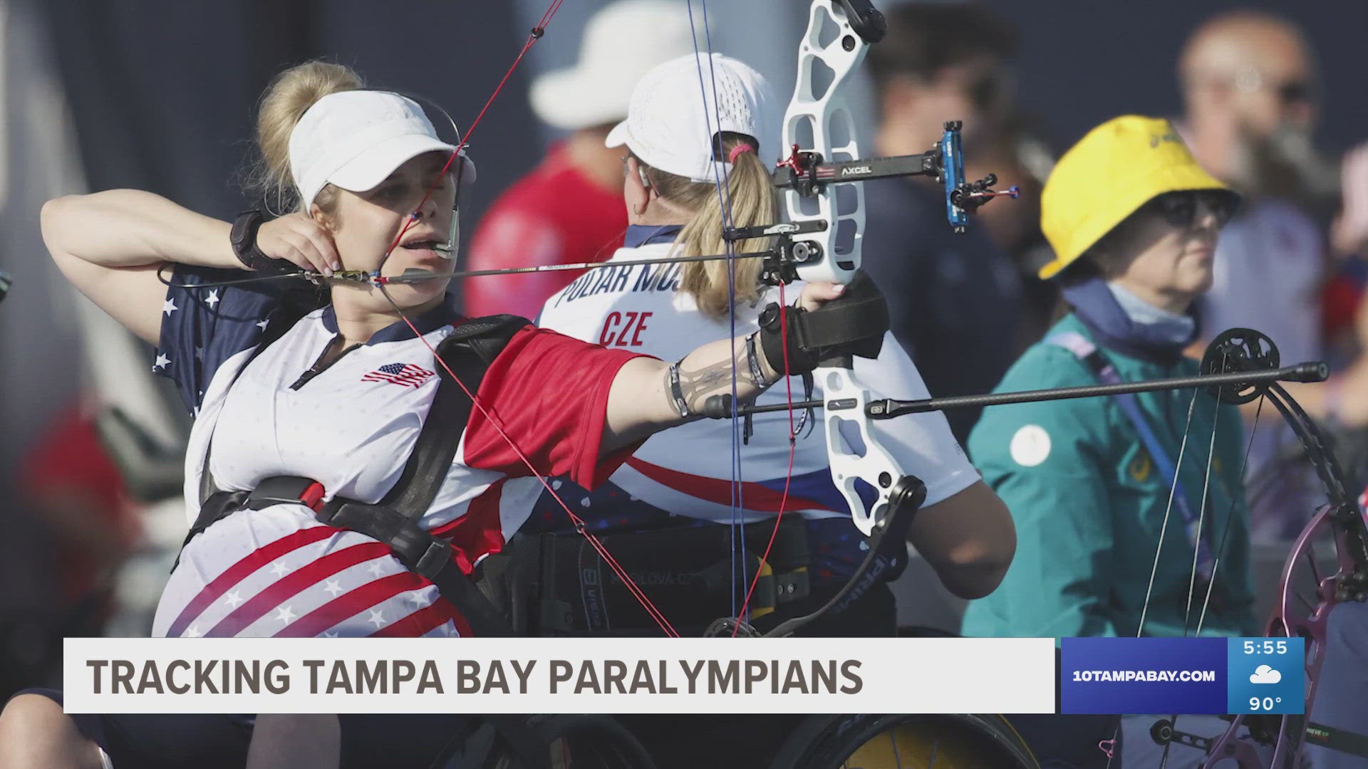 The Paris 2024 Paralympic Games will runs through Sunday. A handful of athletes are from Florida, with a couple of competitors representing the Tampa Bay area.