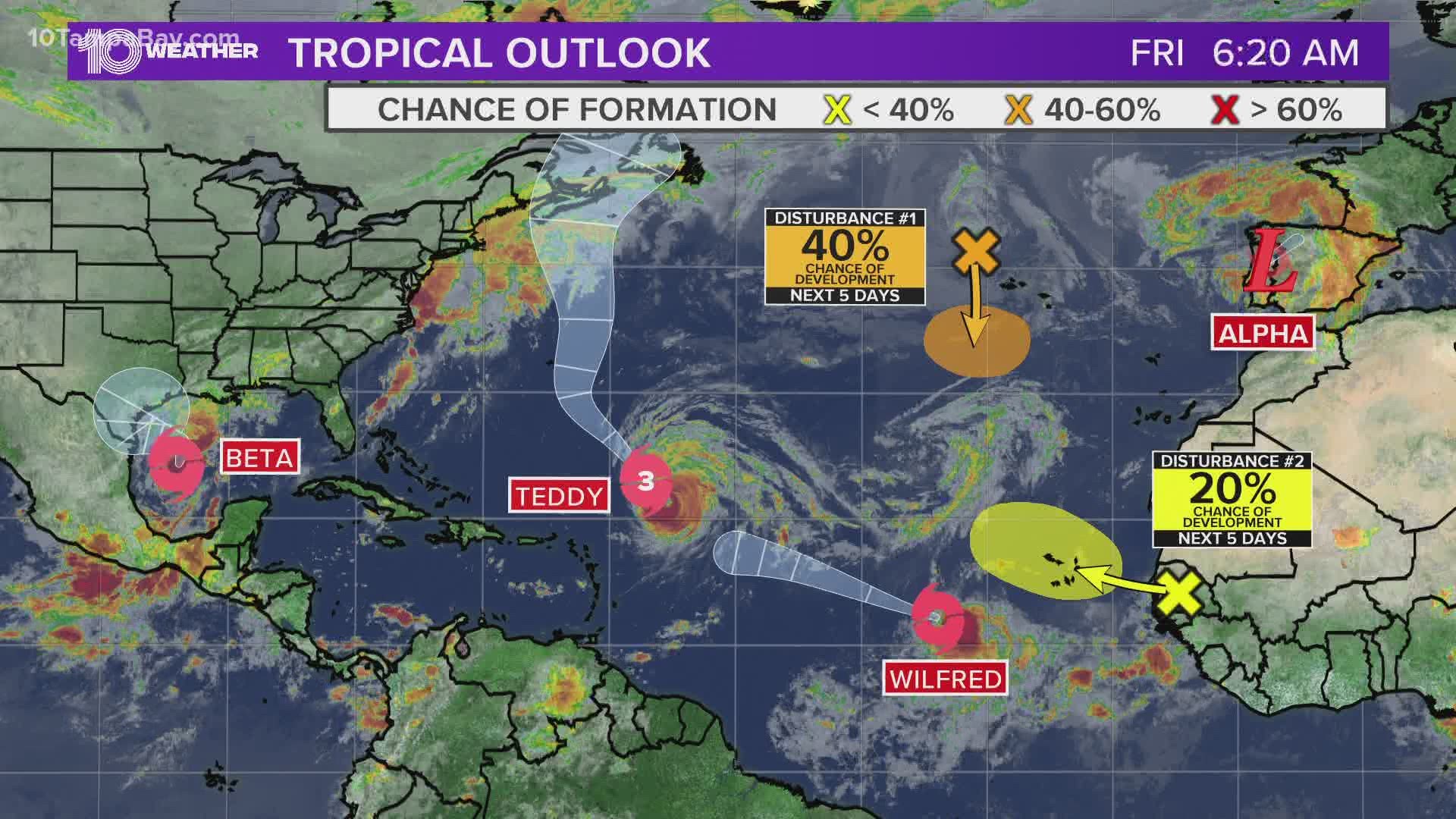 We're watching multiple systems in the Atlantic, including a major hurricane.