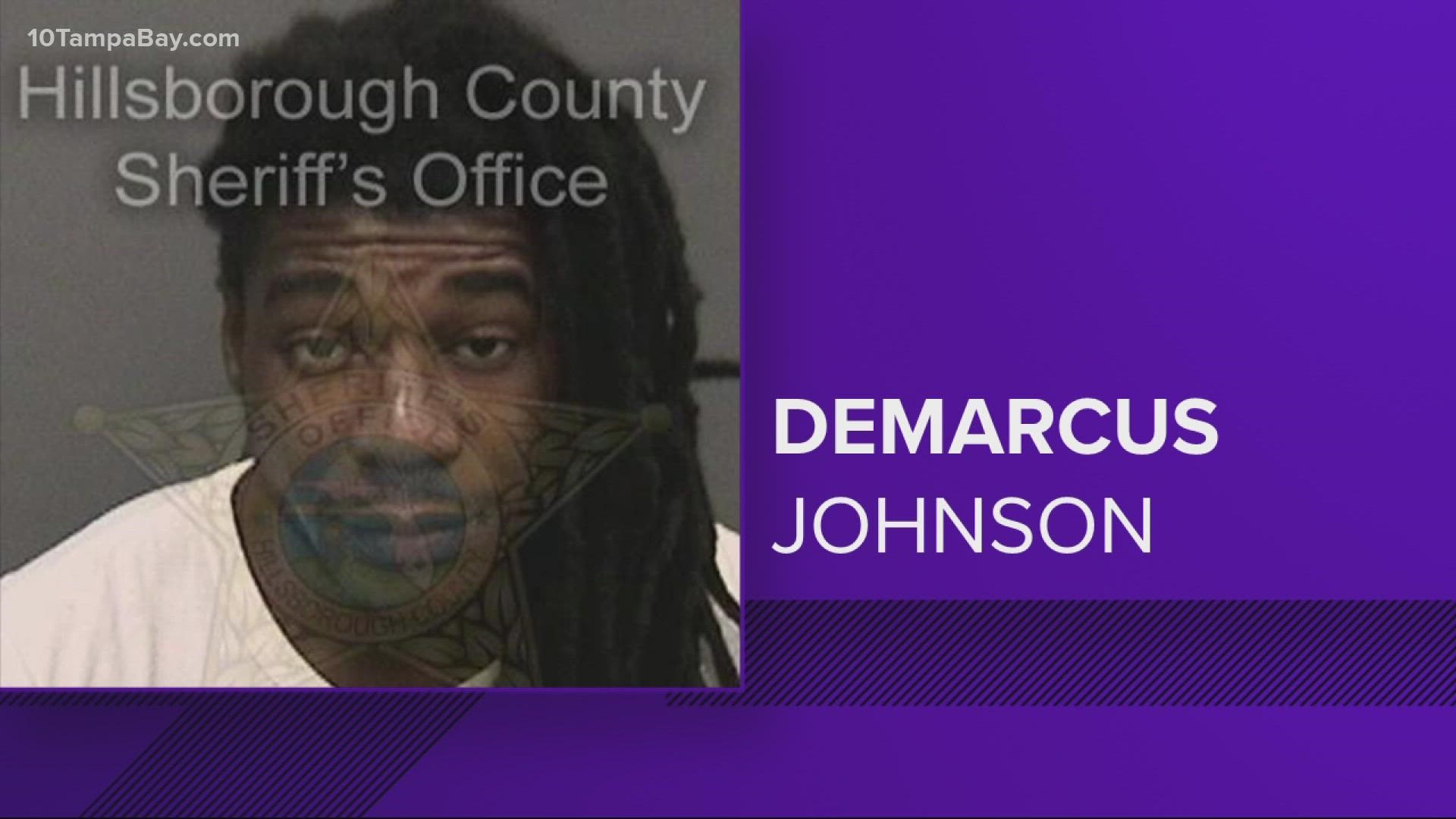 After serving his sentence, Demarcus Johnson will then serve five years on probation.