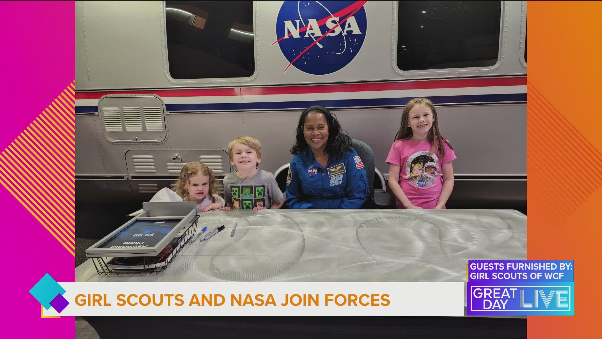 Girl Scouts and NASA join forces
