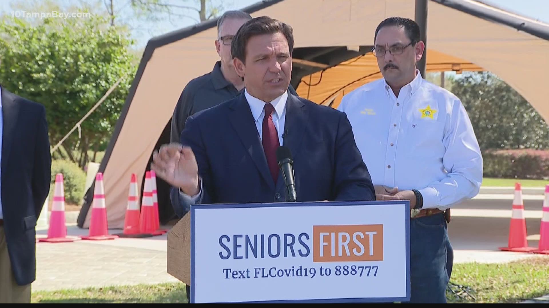 “…The next change is going to be lowering the age from 65, down to either 60 or 55,” Governor Ron DeSantis said during a news conference on Friday.