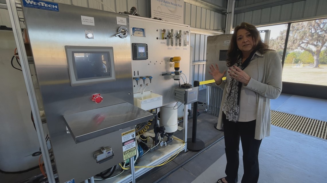 Polk County's pilot facility turns wastewater into drinking water ...