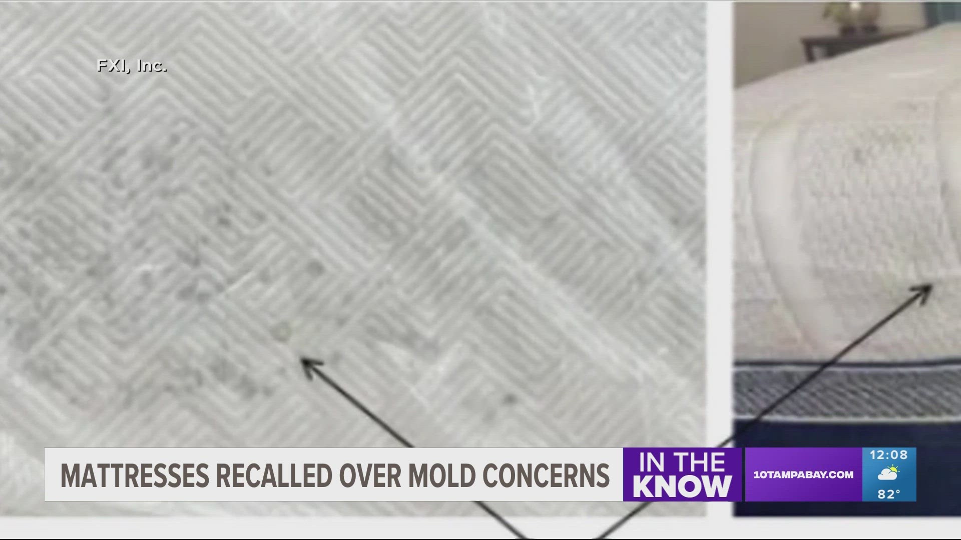 The company has so far received more than 500 reports of mold growing on the mattresses sold by Costco.