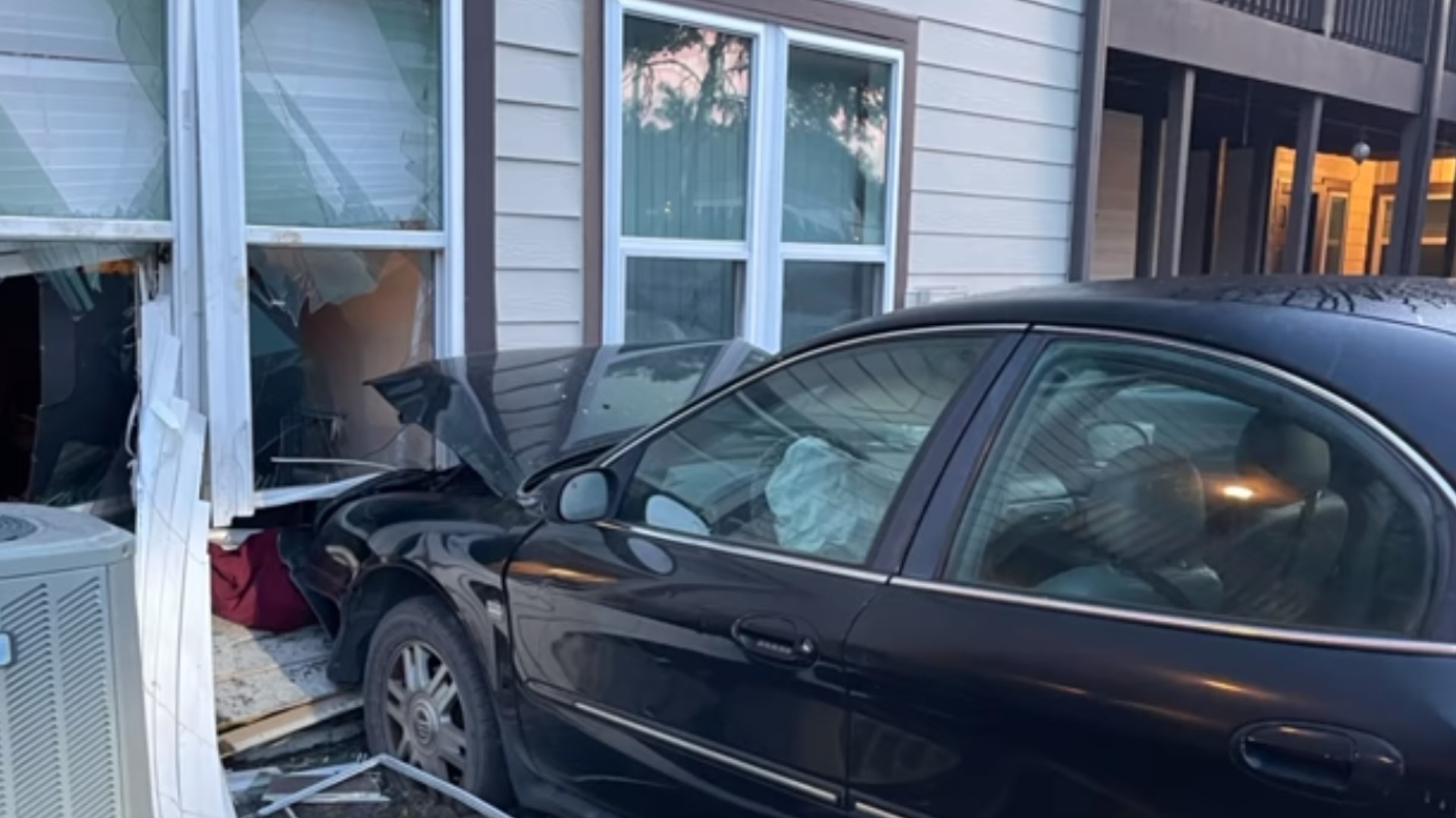 A dramatic scene of a Florida man removing his ankle monitor