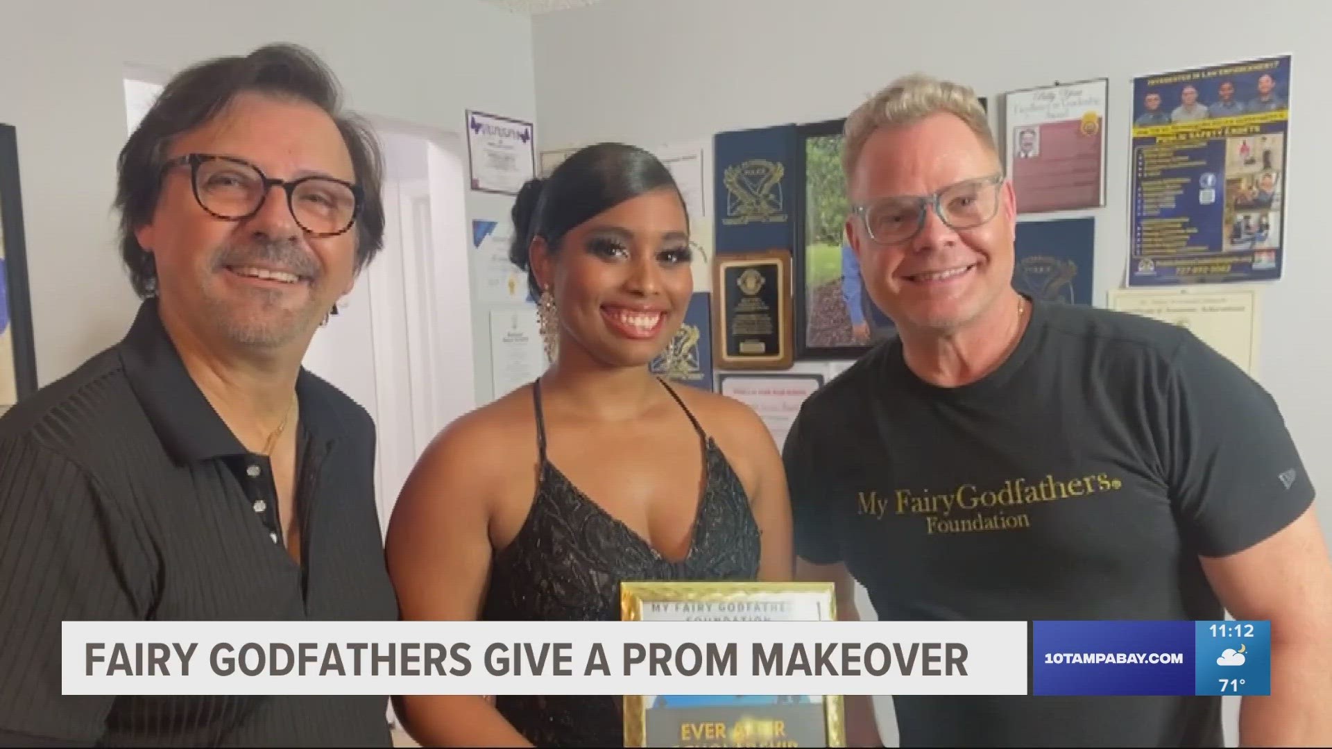 Steven Anderson and Andrew Ashton from My Fairy Godfathers say Miriam’s ability to persevere and excel is why they chose her for the makeover.