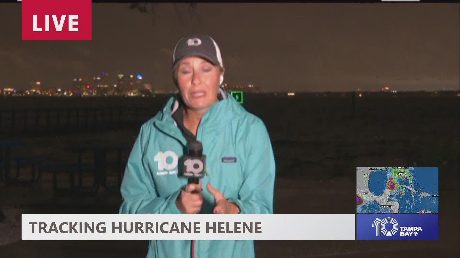 10 Tampa Bay's Jenny Dean has the latest developments from Hillsborough County ahead of Hurricane Helene making landfall.