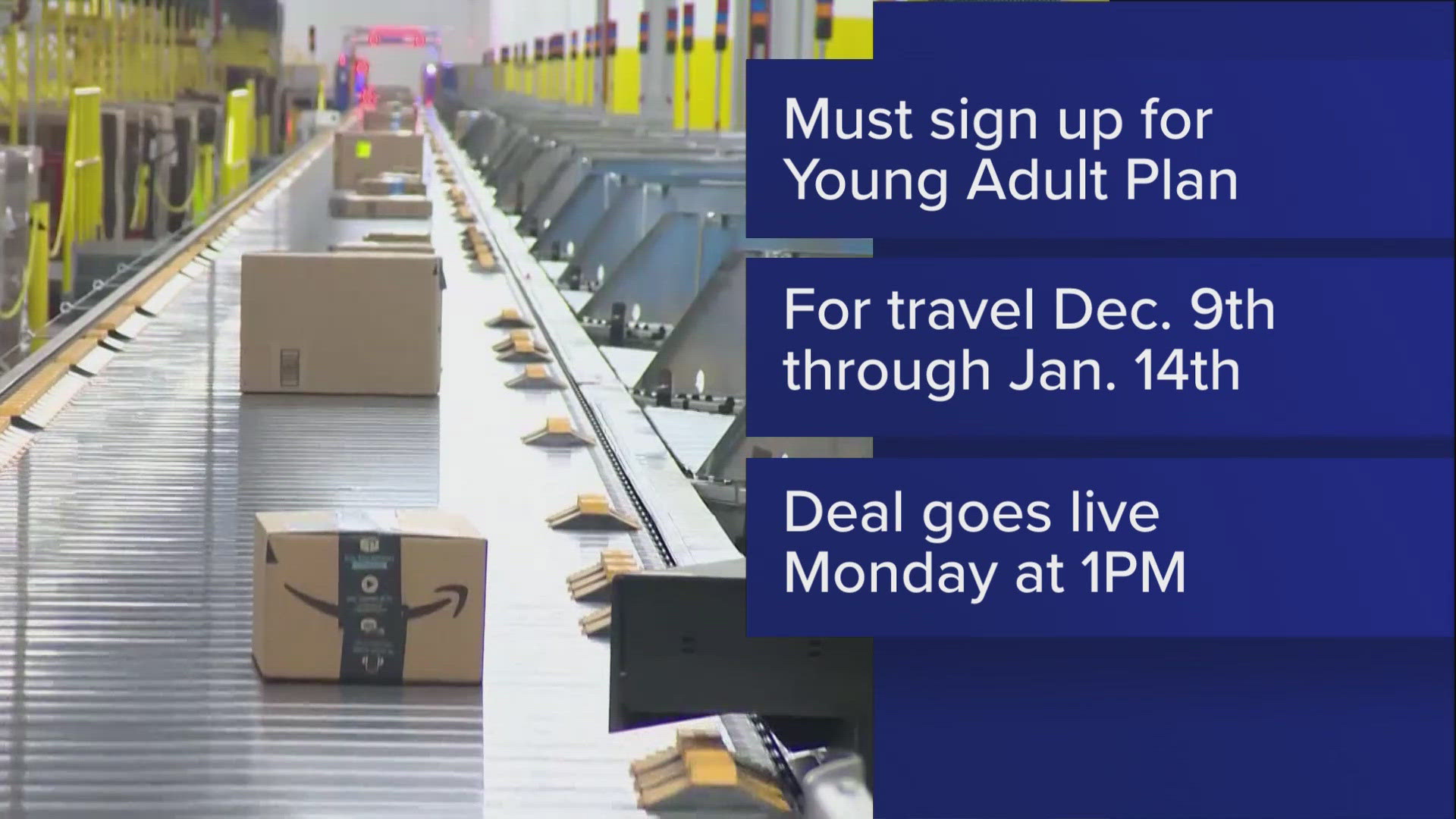 Applicants must be signed up for the Young Adult Plan.