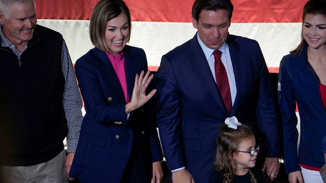DeSantis gets Iowa governor's support in 2024 presidential race - Vimarsana News