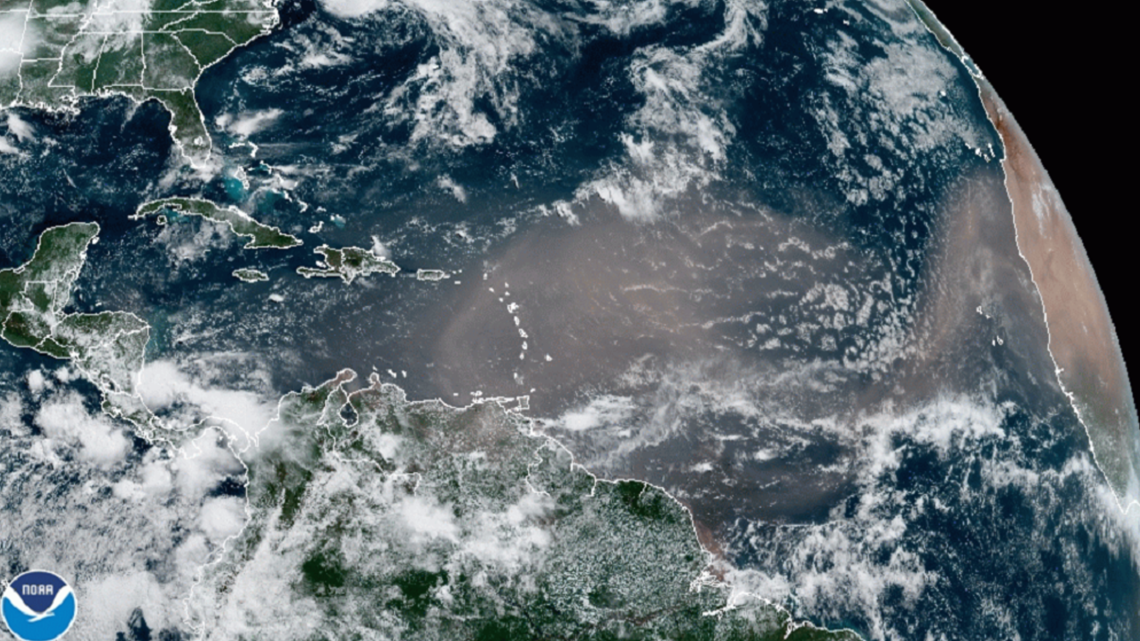 Massive Saharan dust plume seen from space | wtsp.com