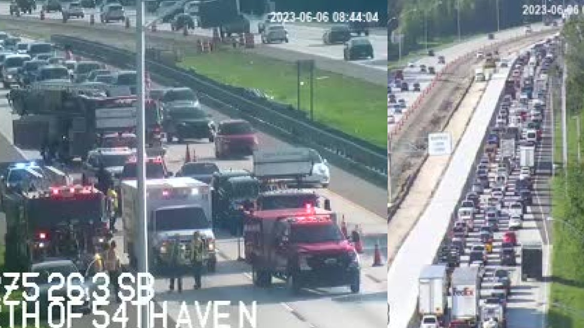 I-275 crash in St. Petersburg jammed traffic | wtsp.com