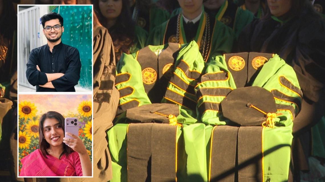 Murdered USF students honored with posthumous doctoral degrees during spring graduation ceremony
