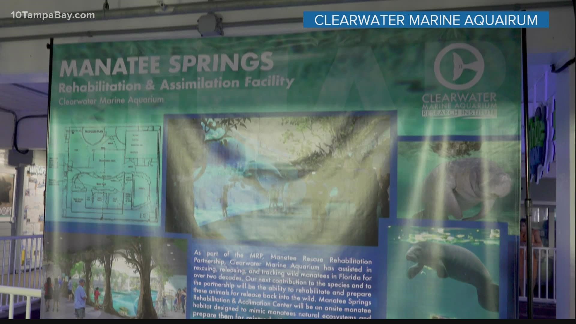 The aquarium says it will renovate the "Winter Zone" to make way for further care of manatees.