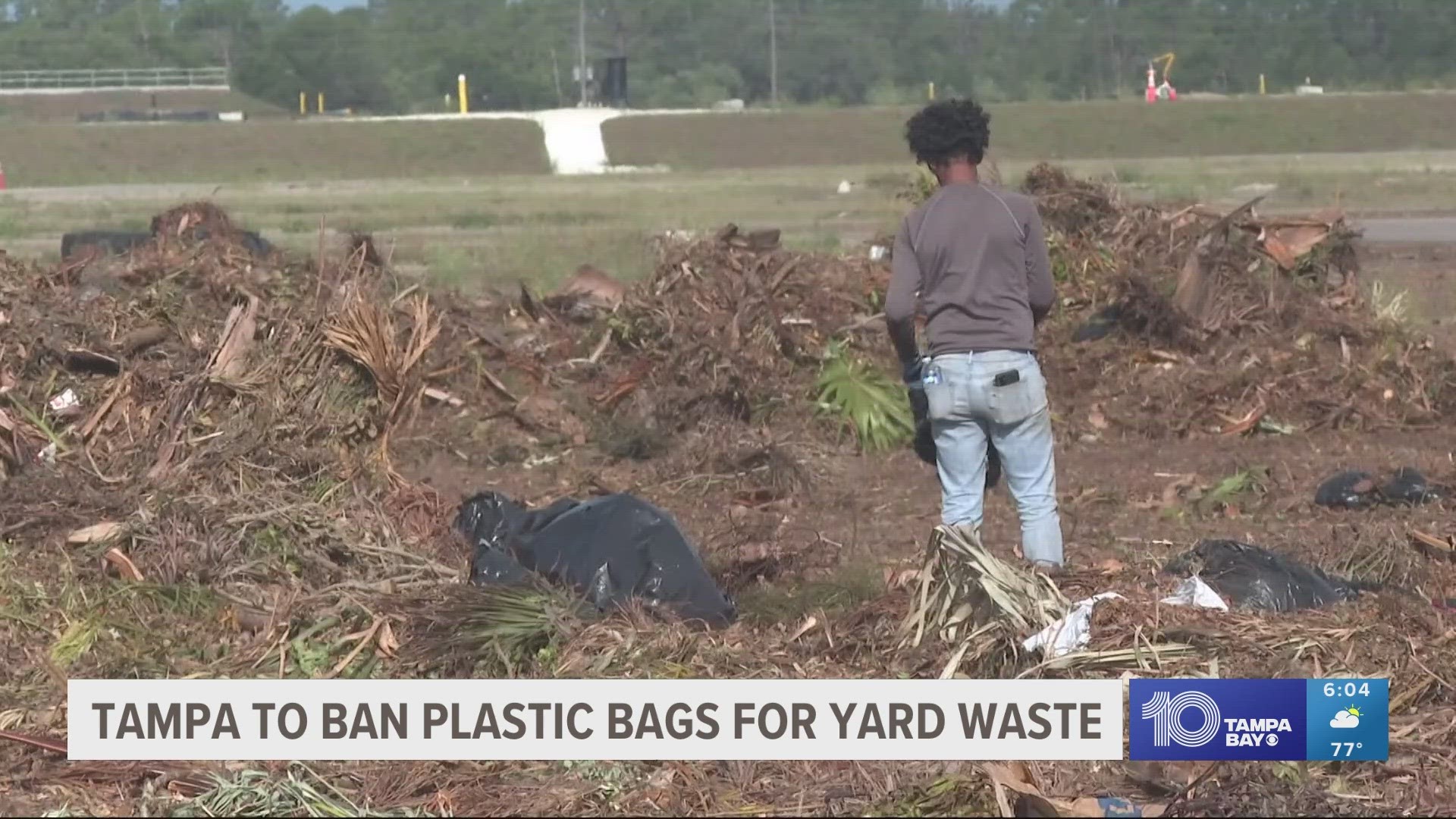 Starting Feb. 1, the city will stop accepting plastic bags of any kind in yard waste collection.