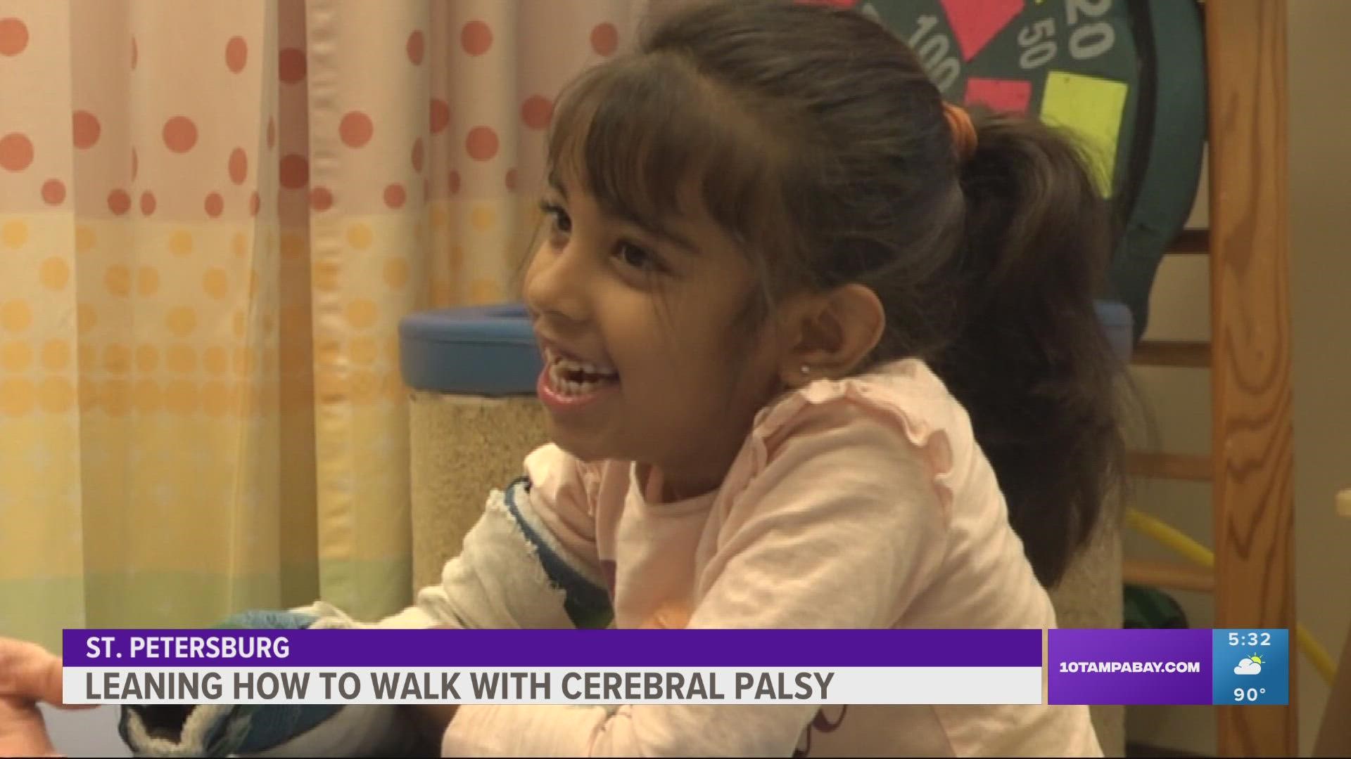 For years, Mahi Patel was unable to walk or stand on her own.