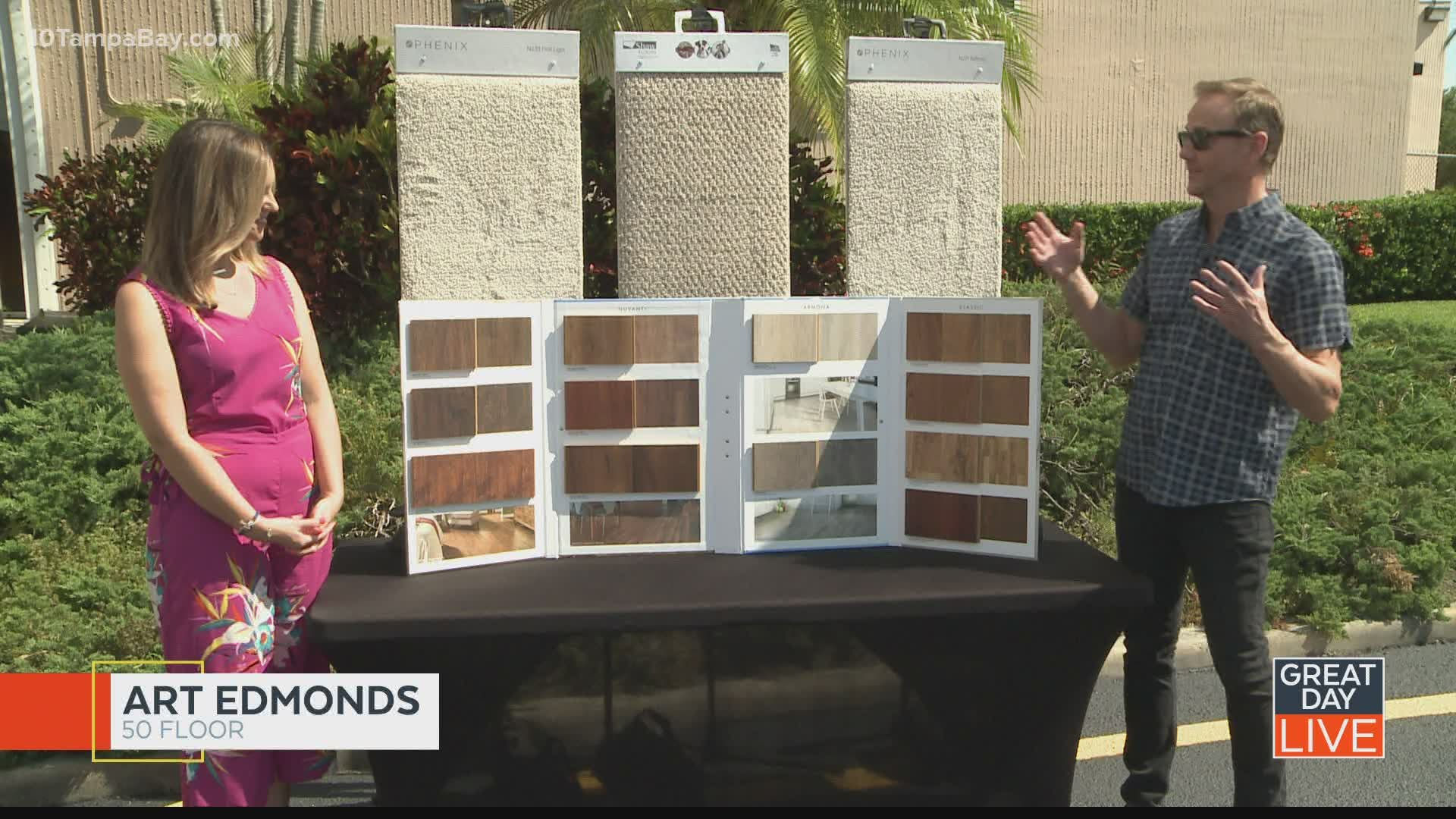 Art Edmonds from 50 Floor joined us to explain how easy getting new floors can be!