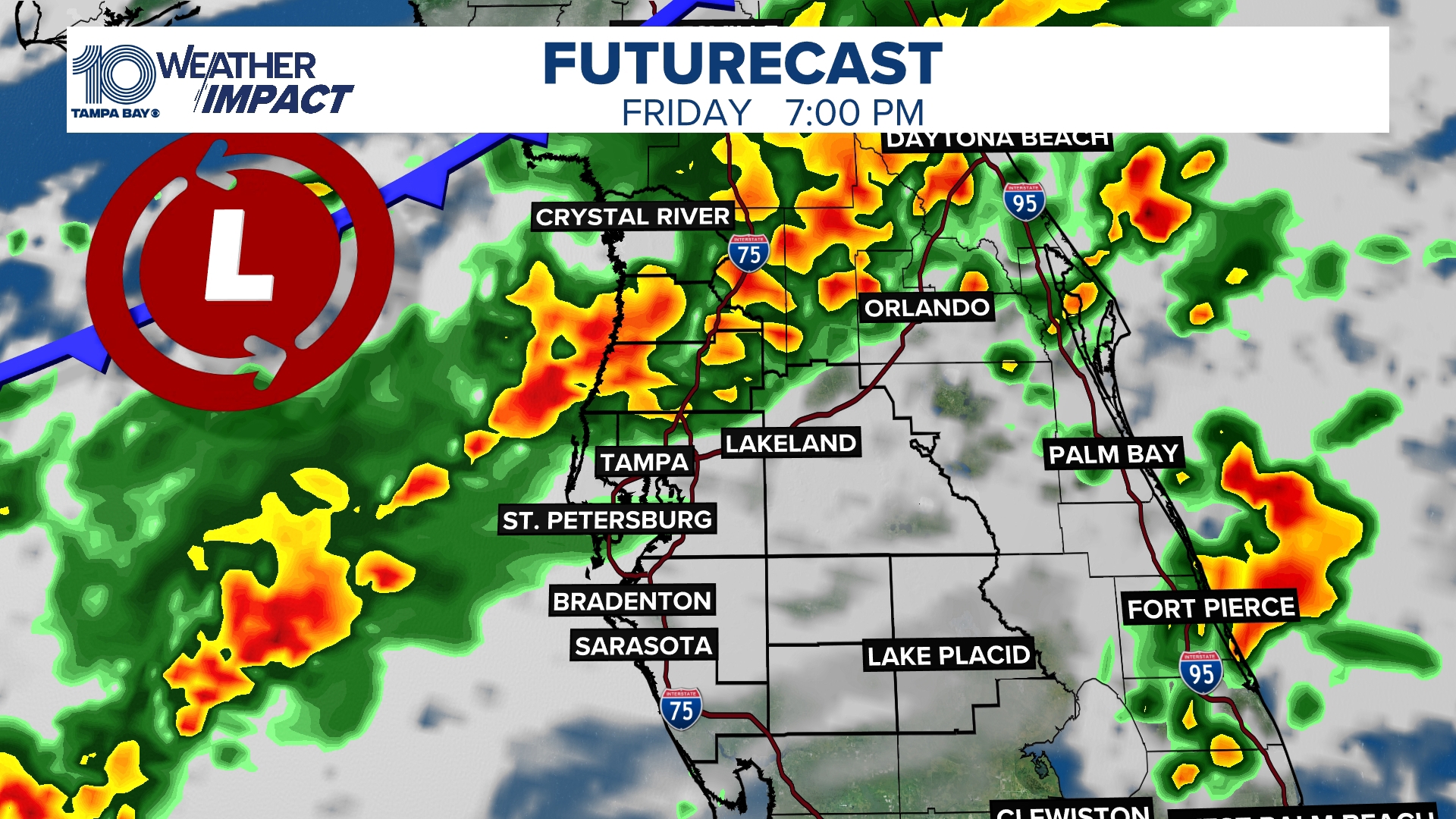 Weather Impact Alert: Rain could impact Friday plans, trending drier ...