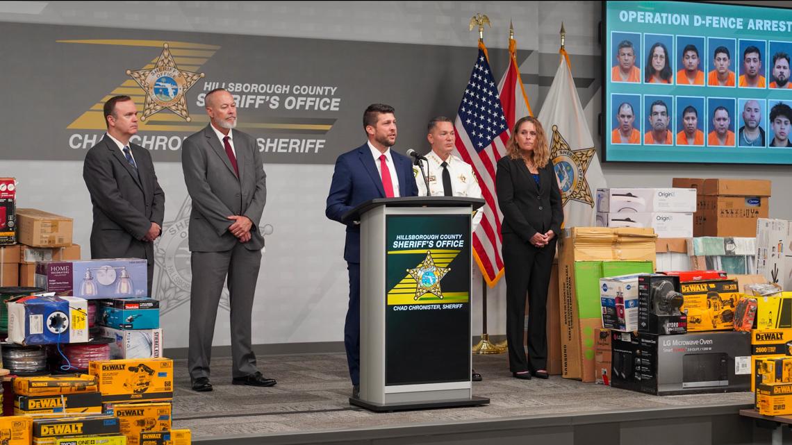 14 arrested, over $5 million recovered in retail theft investigation tied to Hillsborough County
