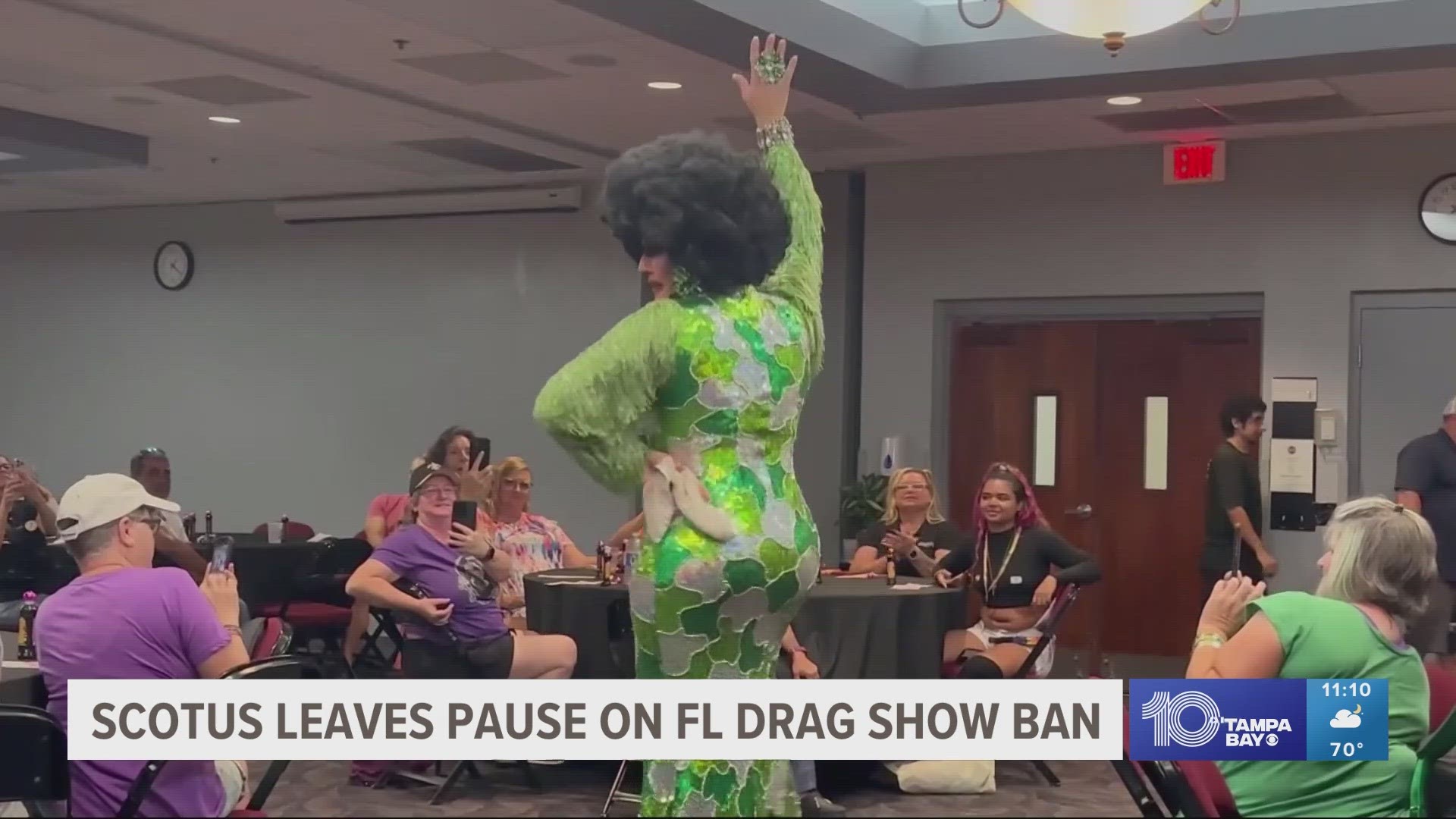 Though the new law did not mention drag shows specifically, the sponsor of the legislation said it was aimed at those performances.