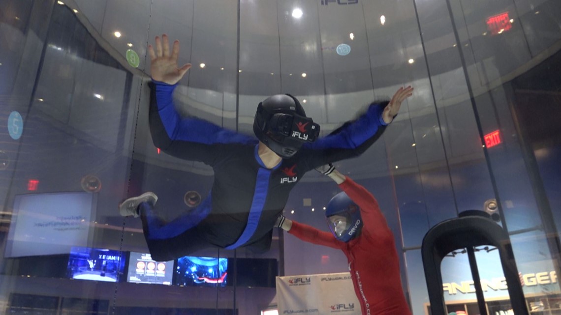Virtual reality takes indoor skydiving to new heights